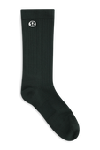 תמונה אחורית של Daily Stride Ribbed Crew Sock