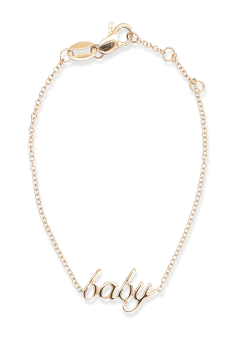 צמיד בייבי זהב ורוד 18 קרט NOA FINE JEWELRY