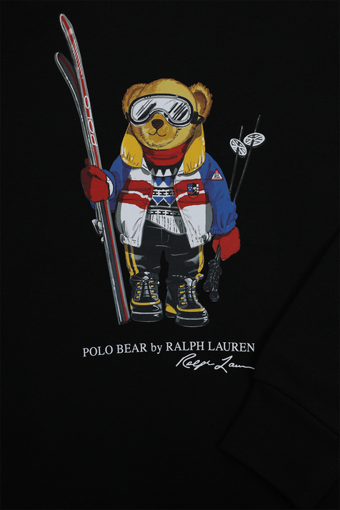 סווטשירט דוב בדמות גולש סקי גילאי 8-16 POLO RALPH LAUREN KIDS