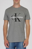 תמונת דוגמן קידמית של Iconic Monogram Tee In Grey
