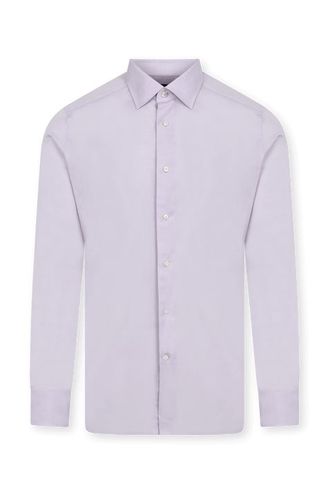 חולצת קומפורט מכופתרת מכותנה ZEGNA