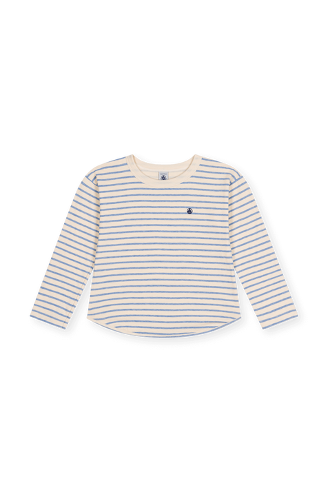 חולצת טי ארוכה - גילאי 6-8 שנים PETIT BATEAU