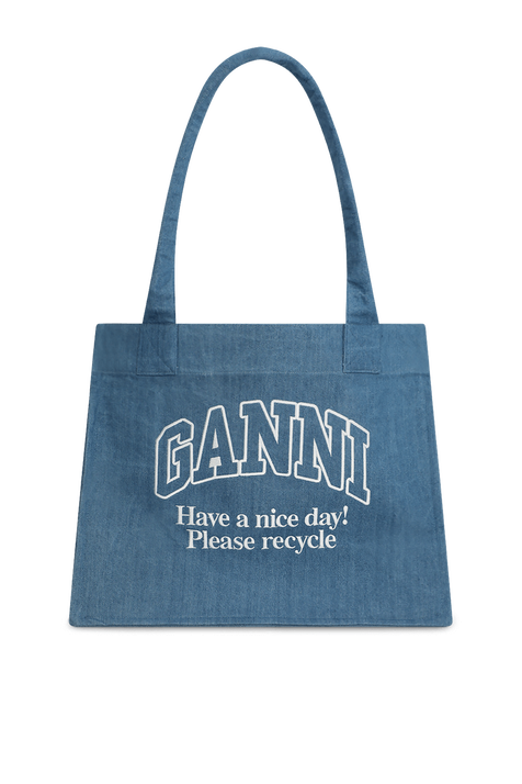 תיק טוט לארג GANNI