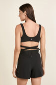 תמונת דוגמן אחורית של Nulu™ Wrap-Front Tie Bra