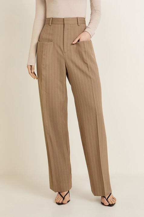 מכנסיים מחוייטים עם כיסי אוברסייז VICTORIA BECKHAM
