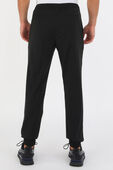 תמונת דוגמן אחורית של Straight Jogging Trousers in Black