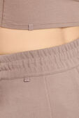 תמונת תקריב דוגמן של Hold Tight Straight Hem Cropped T-Shirt