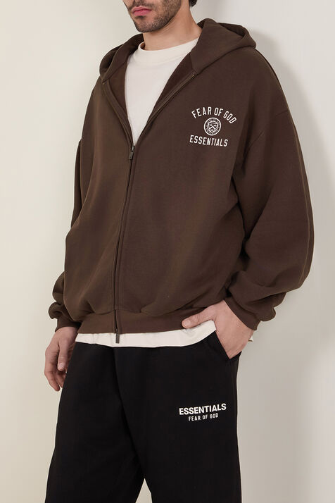 סווטשירט קפוצ'ון FEAR OF GOD ESSENTIALS