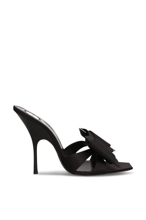סנדלי מיולס עקב SAINT LAURENT