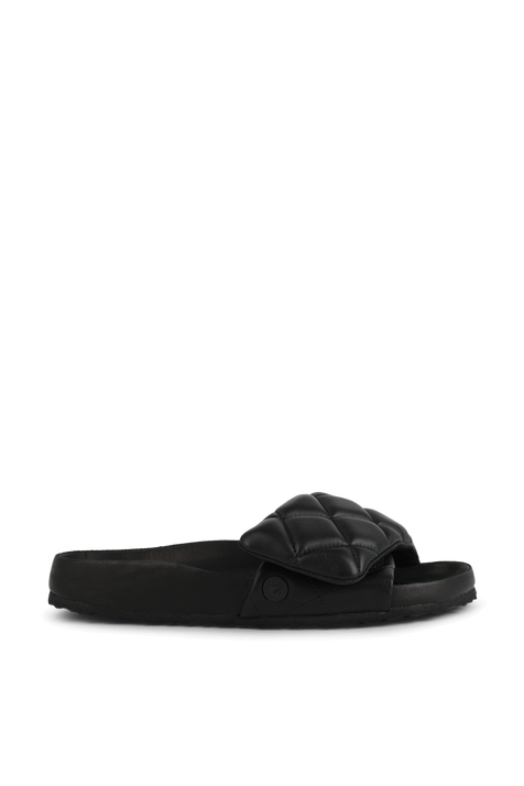 כפכפי סליידס עם תיפורי קווילט BIRKENSTOCK