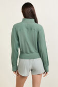 תמונת דוגמן אחורית של It's Rulu™ Fleece Half Zip
