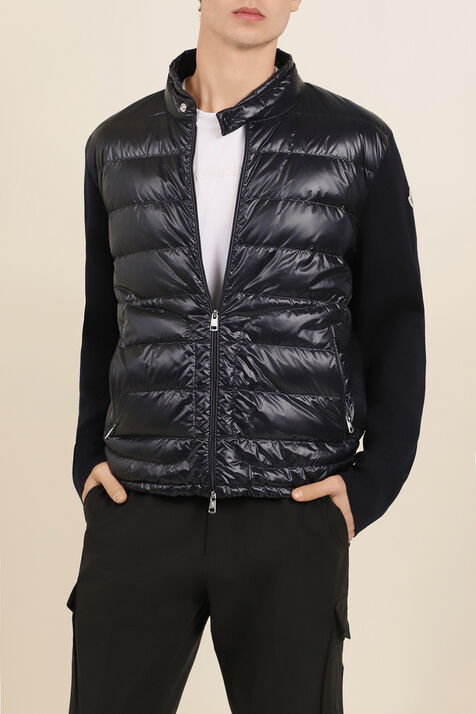 קרדיגן בשילוב פוך קל MONCLER