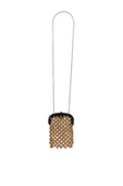 תמונת תקריב של Baguette Phone Bag in Natural
