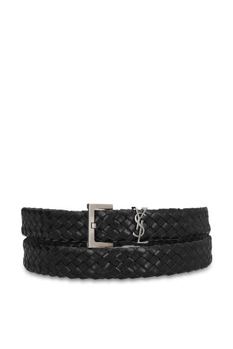 חגורת עור SAINT LAURENT
