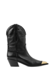 תמונה קידמית של Fontana Ankle Boots in Black