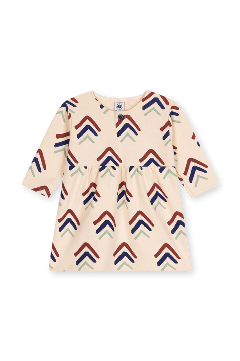 שמלה ארוכה - גילאי 18-36 חודשים PETIT BATEAU