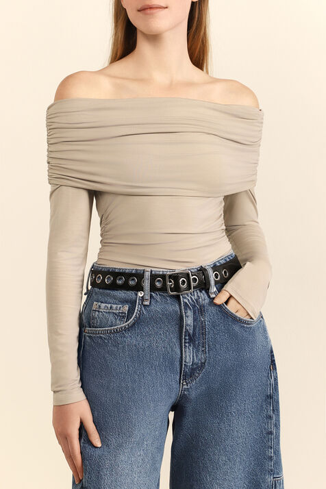 חולצת אוף שולדר לוקה RAG & BONE