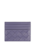 תמונה קידמית של Card Case in Lavender Nappa Leather