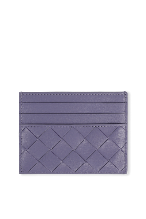 Card Case in Lavender Nappa Leather BOTTEGA VENETA