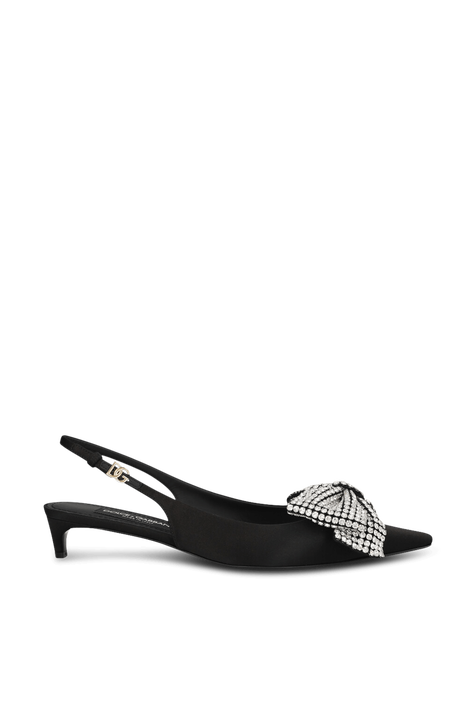 נעלי עקב סלינג בק DOLCE & GABBANA