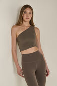 Align™ Asymmetrical Tank Top תמונת דוגמן קידמית של Align™ Asymmetrical Tank Top