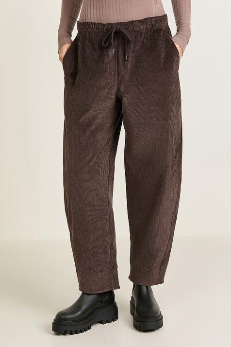 Corduroy Relaxed Mid-Rise Pull-On Pant