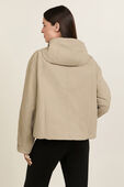 תמונת דוגמן אחורית של Hooded Utility Jacket