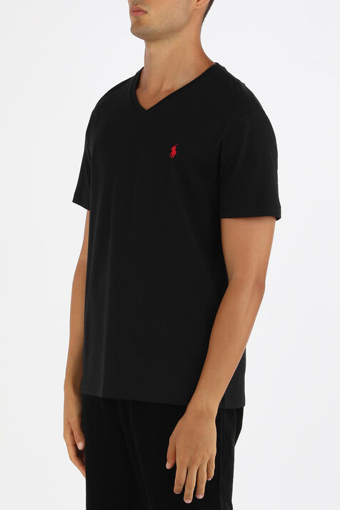 חולצת טי עם לוגו רקום POLO RALPH LAUREN