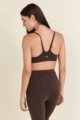 תמונת דוגמן אחורית של Wunder Train Strappy Racer Bra, A/B Cup