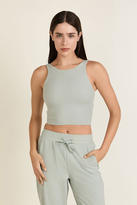 LULULEMON ALIGN™ RIBBED HIGH-NECK TANK