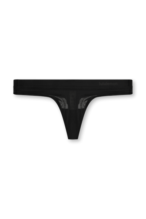 Nulu Mesh Logo Dipped-Waist Thong LULULEMON