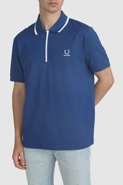 חולצת פולו בסגירת רוכסן FRED PERRY