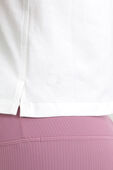 תמונת תקריב דוגמן של Classic-Fit Cotton-Blend Tee