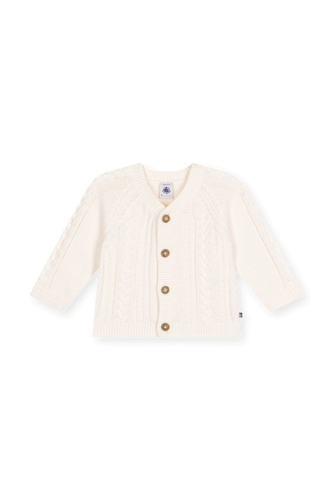 קרדיגן סרוג - גילאי 6-12 חודשים PETIT BATEAU