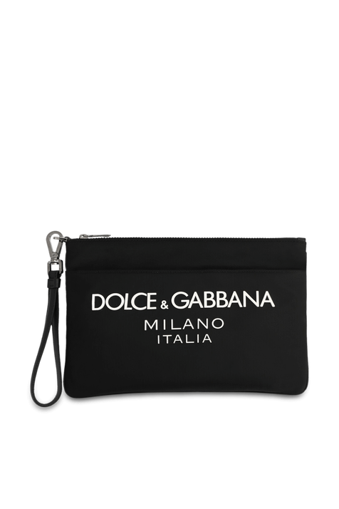 תיק קלאץ` עם לוגו DOLCE & GABBANA