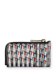 תמונה אחורית של Holographic Monogram Card Holder