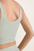 תמונת תקריב דוגמן של LULULEMON ALIGN™ RIBBED HIGH-NECK TANK
