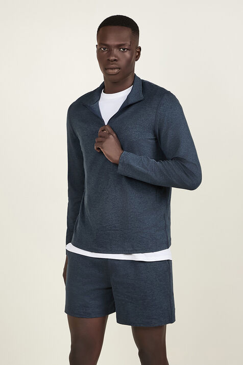 Soft Jersey Half Zip