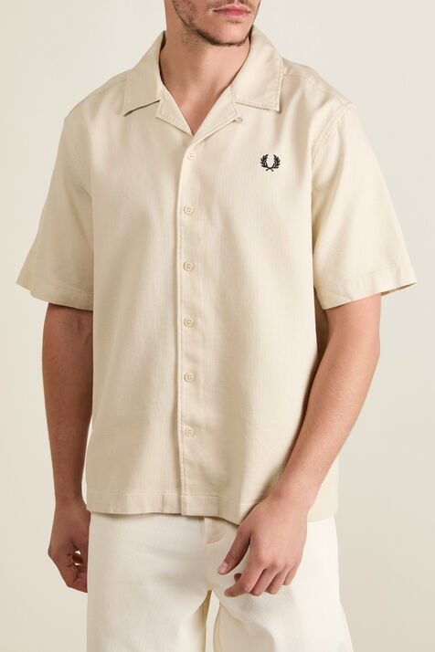 חולצה מכופתרת קצרה FRED PERRY