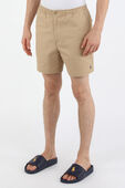 תמונת דוגמן קידמית של Straight Classic Bermuda Pants in Brown