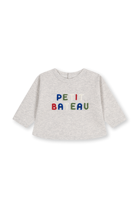 סווטשירט - גילאי 18-36 חודשים PETIT BATEAU