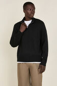 Relaxed-Fit Half-Zip Knit Sweater תמונת דוגמן קידמית של Relaxed-Fit Half-Zip Knit Sweater