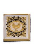 תמונה אחורית של Barocco Silk and Cashmere Shawl
