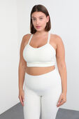 תמונת דוגמן קידמית של Like a Cloud Long-Line Bra
