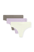 Wundermost Underease HR Thong 3 Pack תמונה קידמית של Wundermost Underease HR Thong 3 Pack