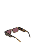 תמונה אחורית של Pink Lenses Sunglasses in Brown