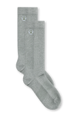Daily Stride Ribbed Crew Sock תמונה קידמית של Daily Stride Ribbed Crew Sock
