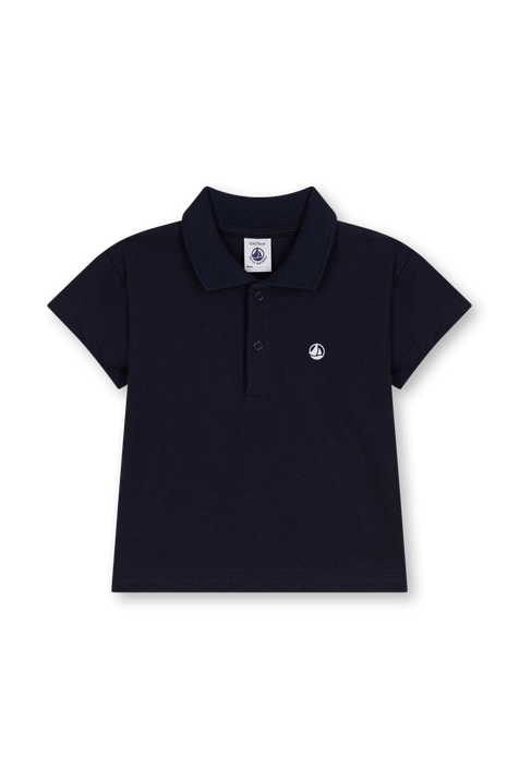 חולצת פולו- גילאי 6-12 חודשים PETIT BATEAU
