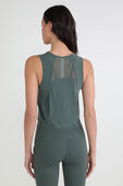 תמונת דוגמן אחורית של Sculpt Cropped Tank Top