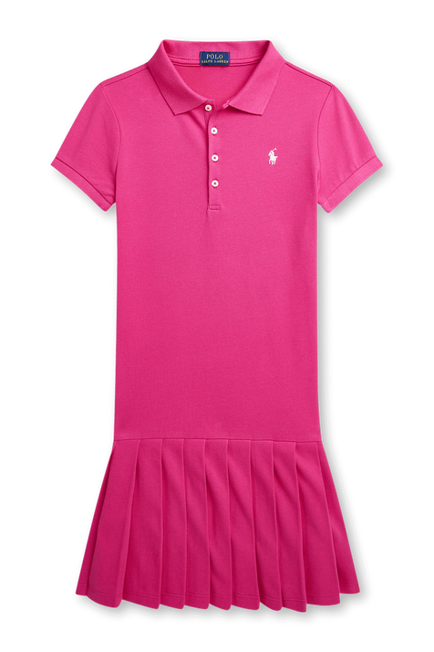 שמלת פולו קצרה - גילאי 8-16 שנים POLO RALPH LAUREN KIDS